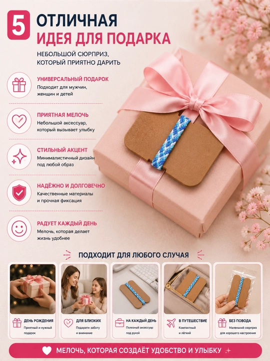 Плетёный браслет дружбы из цветных нитей, унисекс