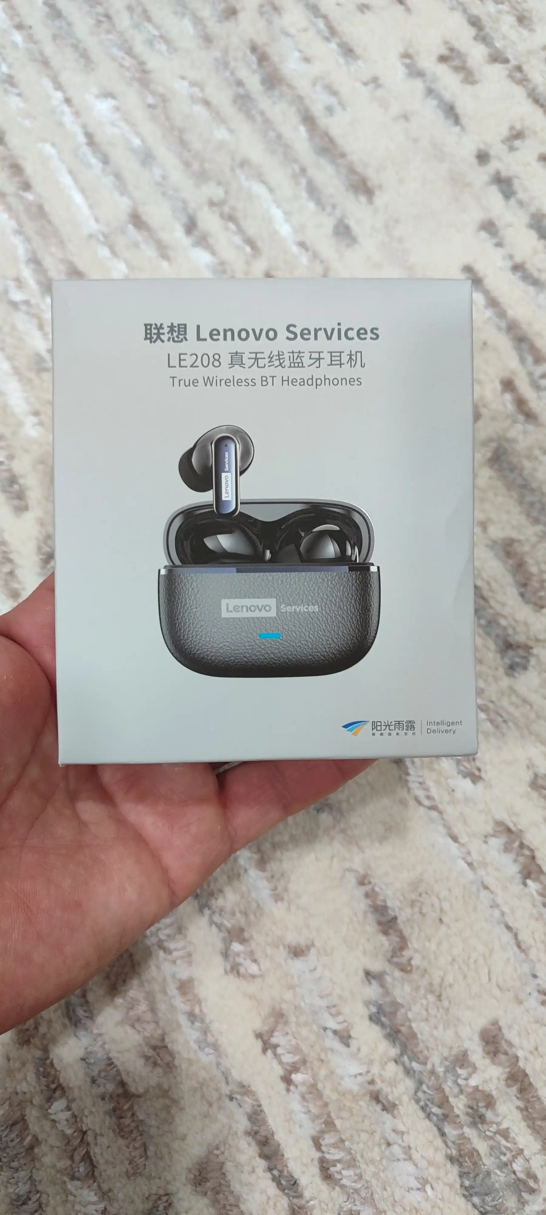 Lenovo LE208 simsiz quloqchinlar, bluetooth naushnik TWS, 24 soat