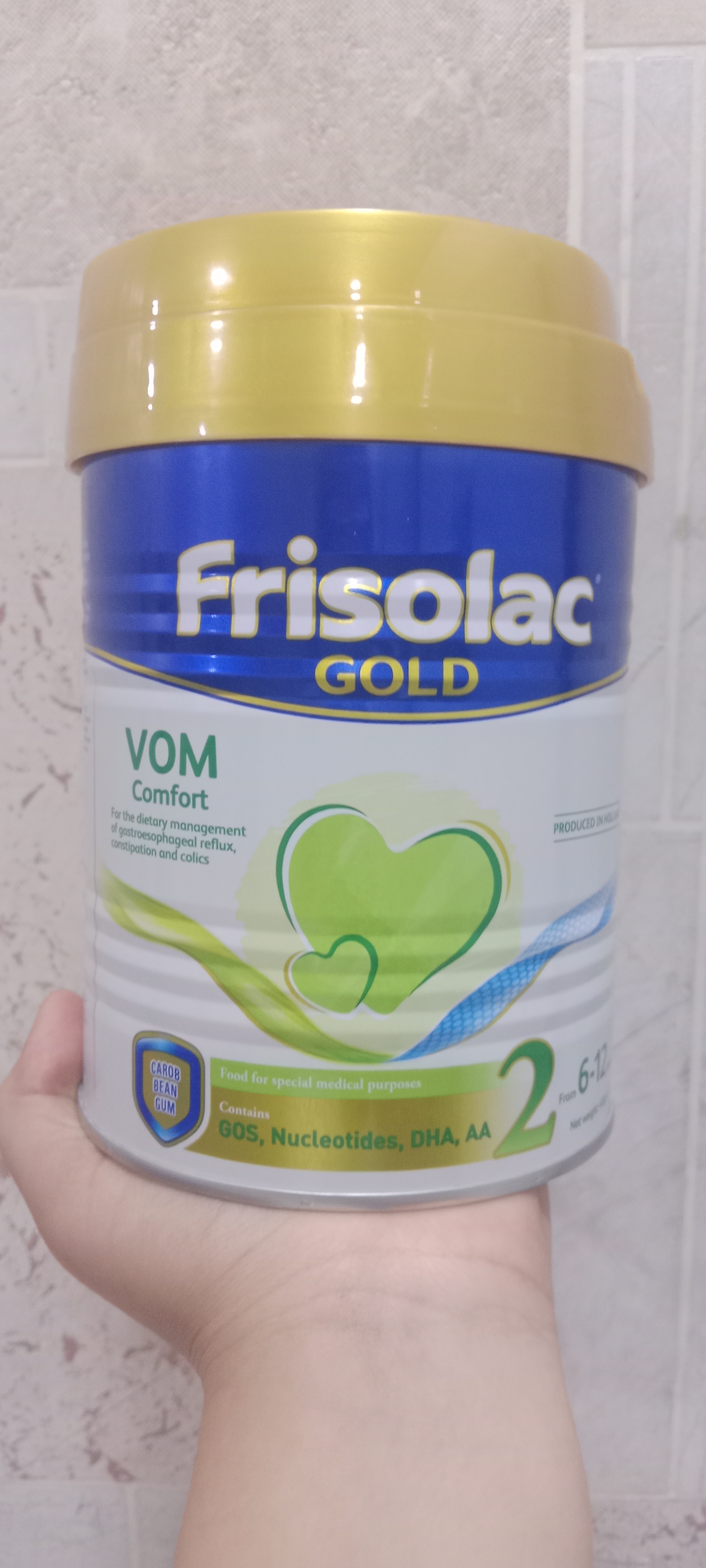 Bolalar aralashmasi Frisolac Gold Vom 1 Comfort, 400 gr