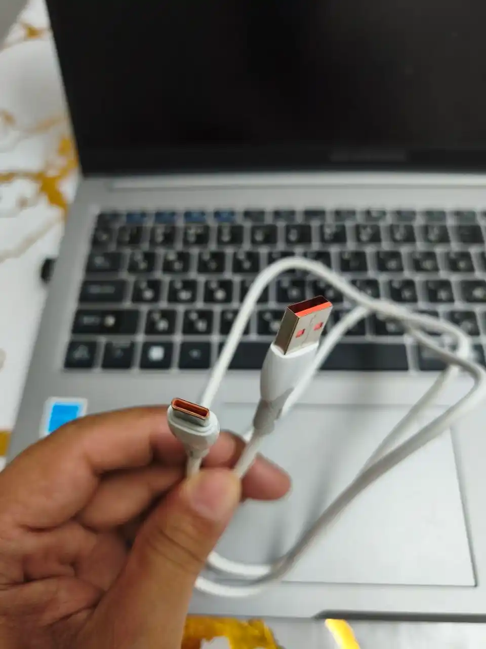 Кабель для быстрой зарядки USB Type-A → Type-C, для устройств на Android