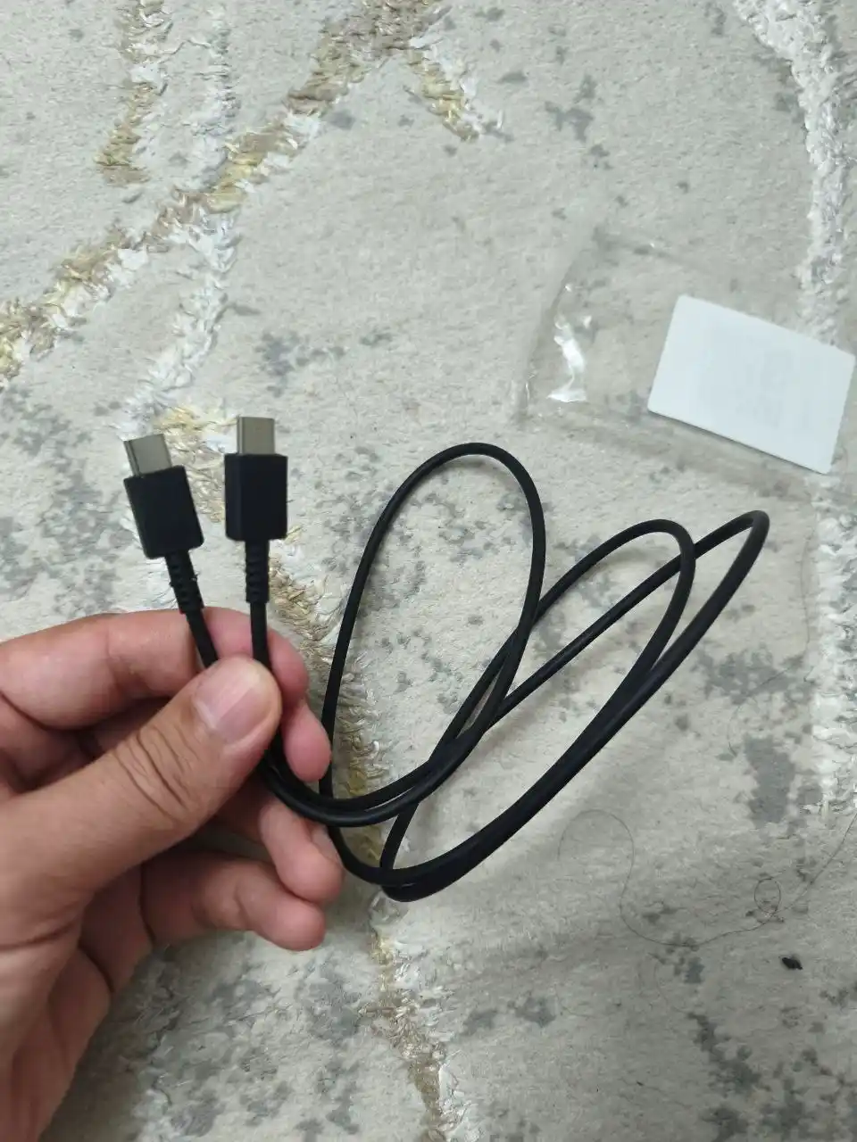 Zaryadlovchi kabel TYPE-C to TYPE-C, telefonni zaryadlash uchun