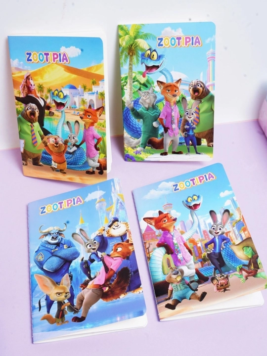 Zootopia 36 varaq katak daftar, 4 dona