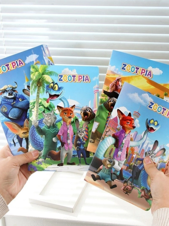 Zootopia 36 varaq katak daftar, 4 dona - 
