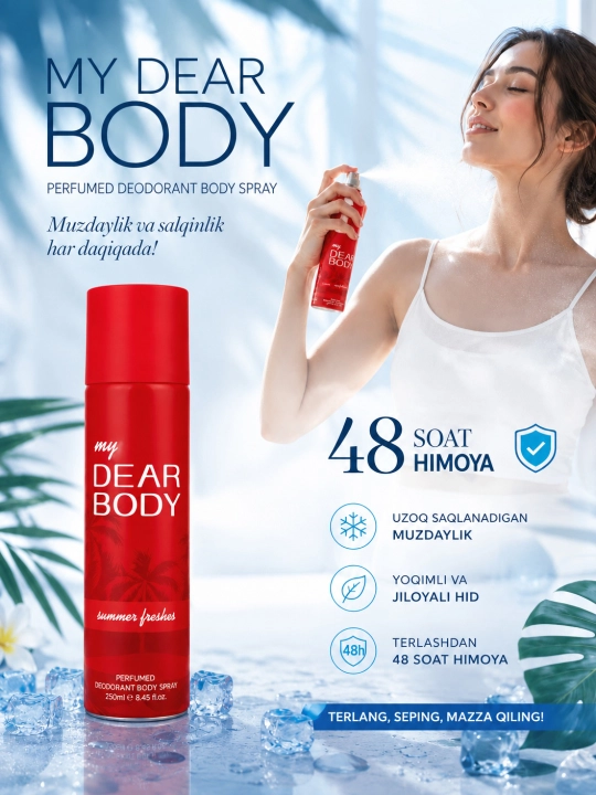 Парфюмированный дезодорант-спрей My Dear Body – 250 мл - 