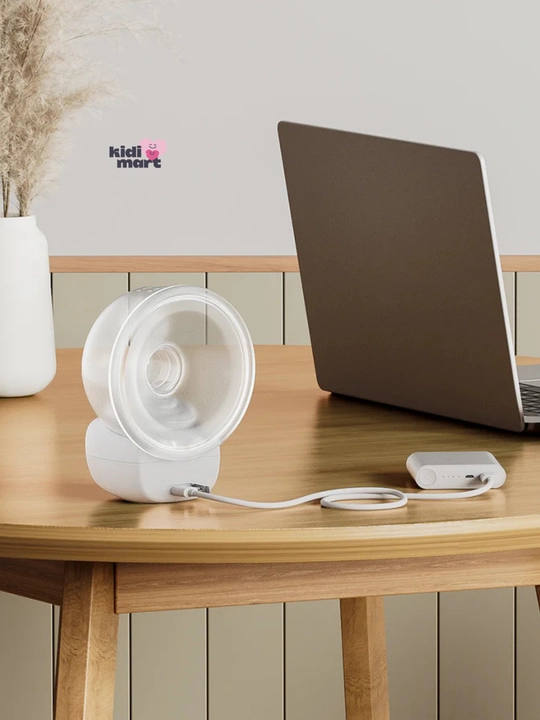 Momcozy S9 Pro — ko‘krakka kiyiladigan elektr sut sog‘ish apparati, 9 daraja, pushti