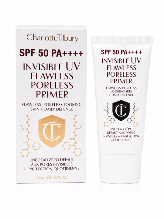 Charlotte Tilbury Invisible UV Flawless Poreless Primer SPF 50 PA++++, 60 мл - 