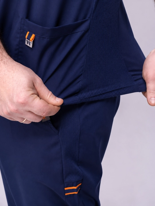 "WorkMed FLEXY Men’s Scrub SET" erkaklar tibbiy kostyumi