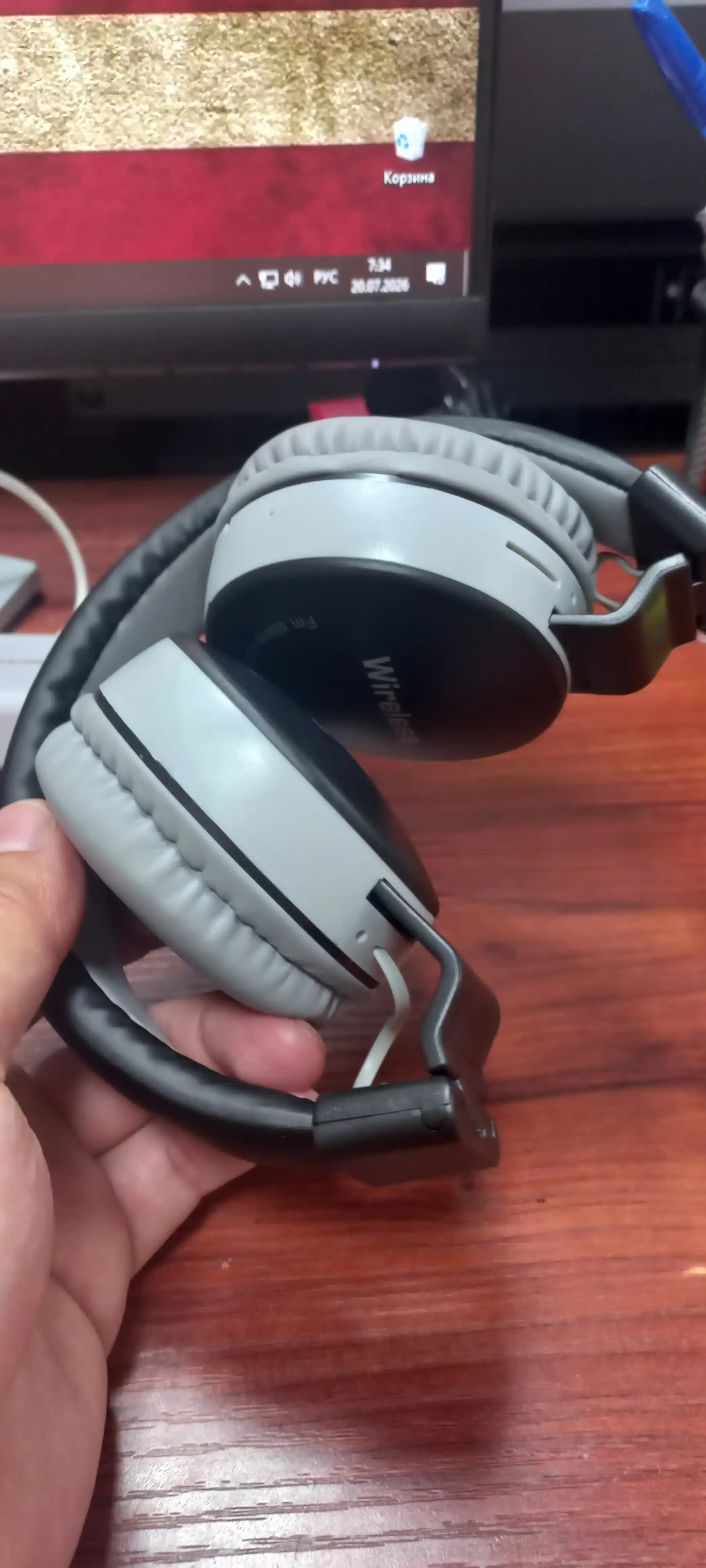 JBL 881A simsiz Bluetooth quloqchin, mikrofonli, bukiladigan dizayn