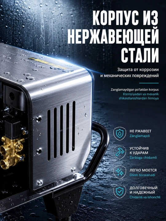 Мойка высокого давления BosimPro MOON автомойка, 3000W, устройство для мойки автомобилей