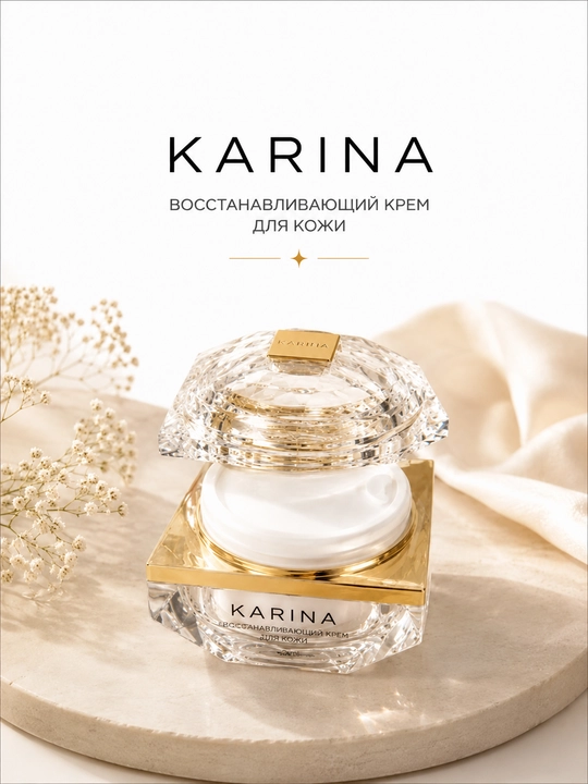 Kollagenli namlantiruvchi krem, Karina