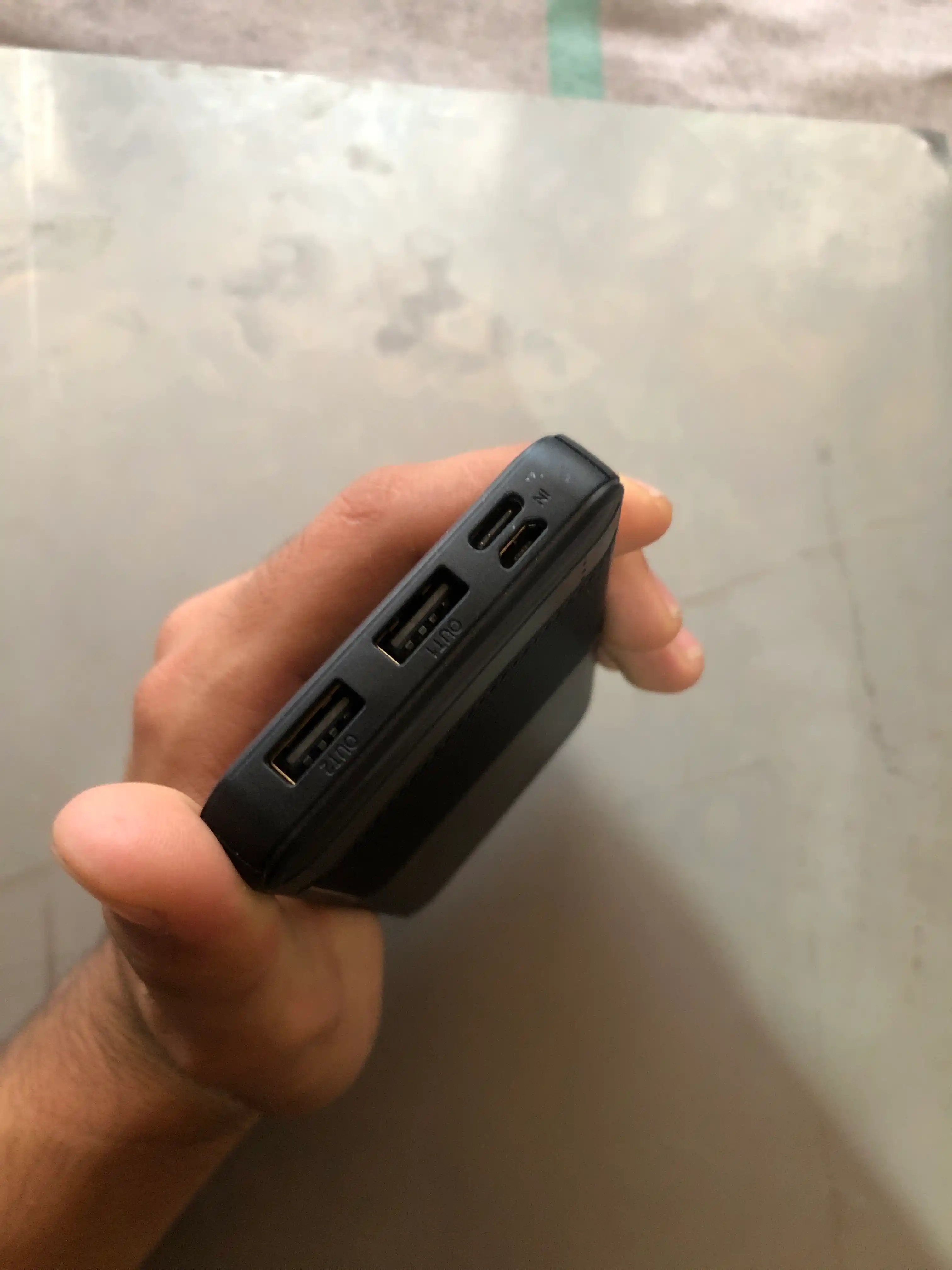 JOKADE powerbank 10000 mAh qora tashqi akkumulyator, power bank 10000