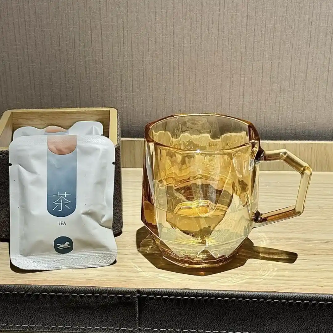 Choy va qahva uchun shisha krujkalar to‘plami, 6 dona, 280 ml 