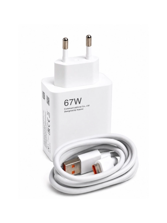 Zaryadlash qurilmasi, 120W, 67W, 33W, Type-C, zaryad adapteri va kabeli bilan