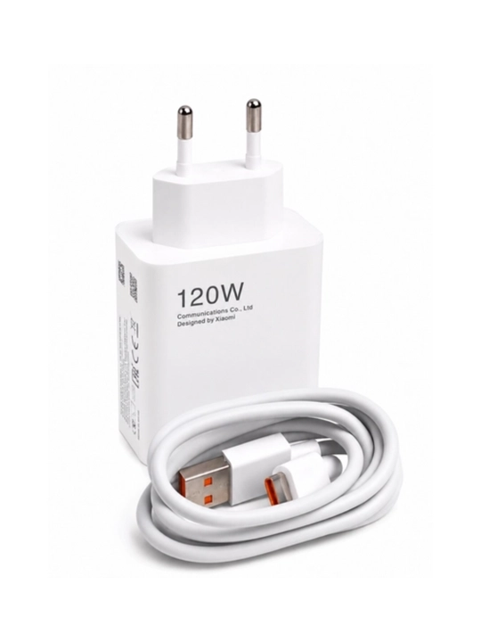 Zaryadlash qurilmasi, 120W, 67W, 33W, Type-C, zaryad adapteri va kabeli bilan