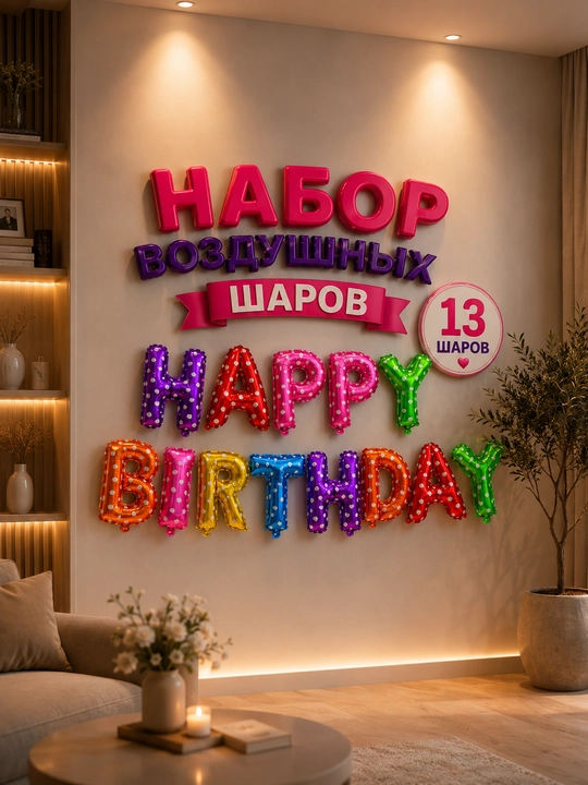 Happy birthday, baby boy, baby girl, I love you, шары для дня рождения, шары