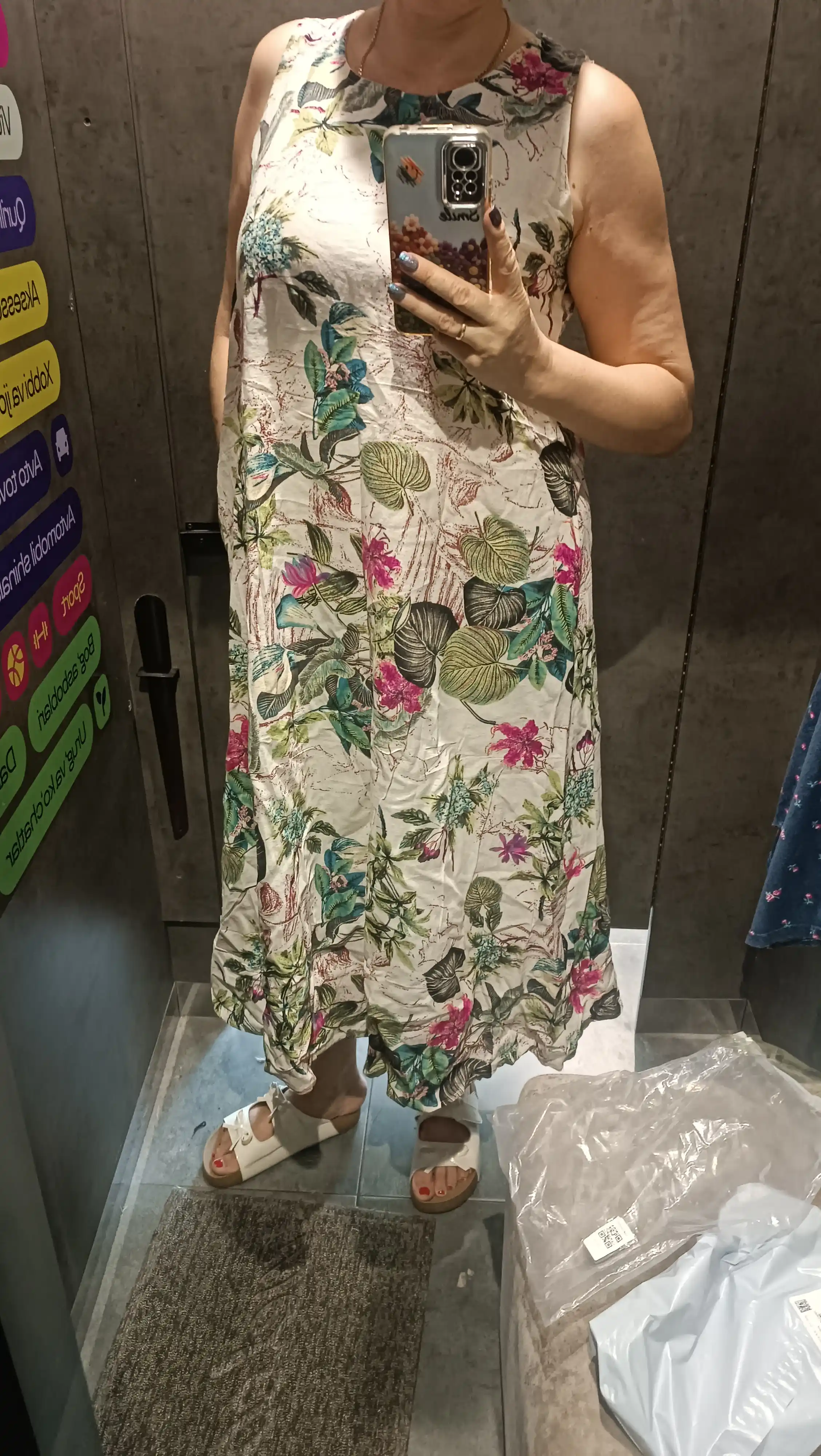 Yozgi  sarafan ayollar uchun, zig‘ir — ELLY FASHION
