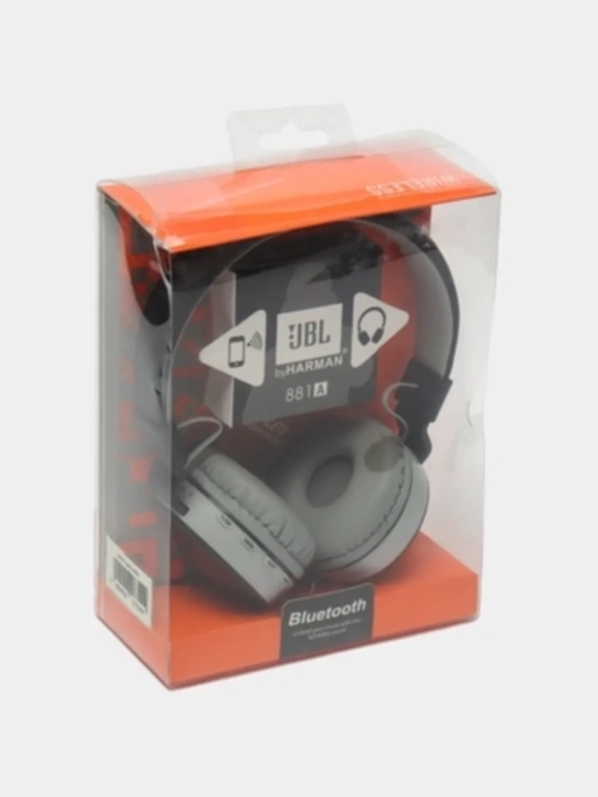 MS-881 simsiz quloqchin, Bluetooth 5.0, buklanadigan, mikrofonli