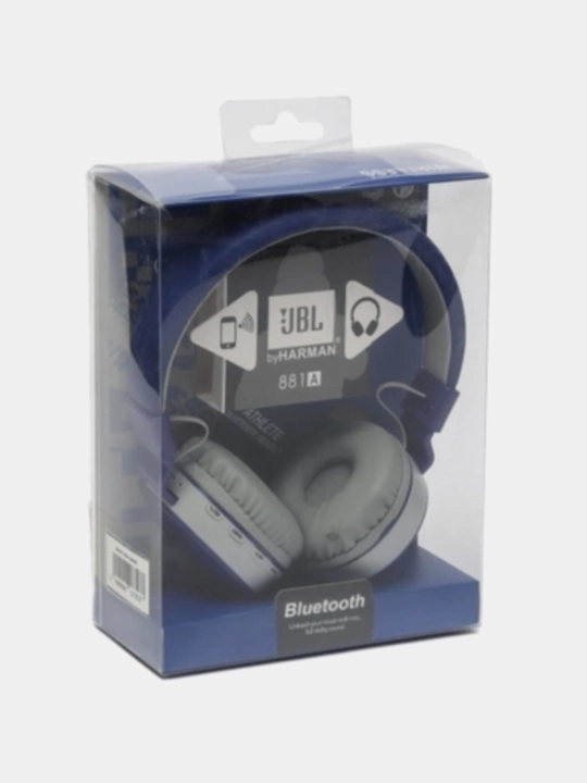 MS-881 simsiz quloqchin, Bluetooth 5.0, buklanadigan, mikrofonli