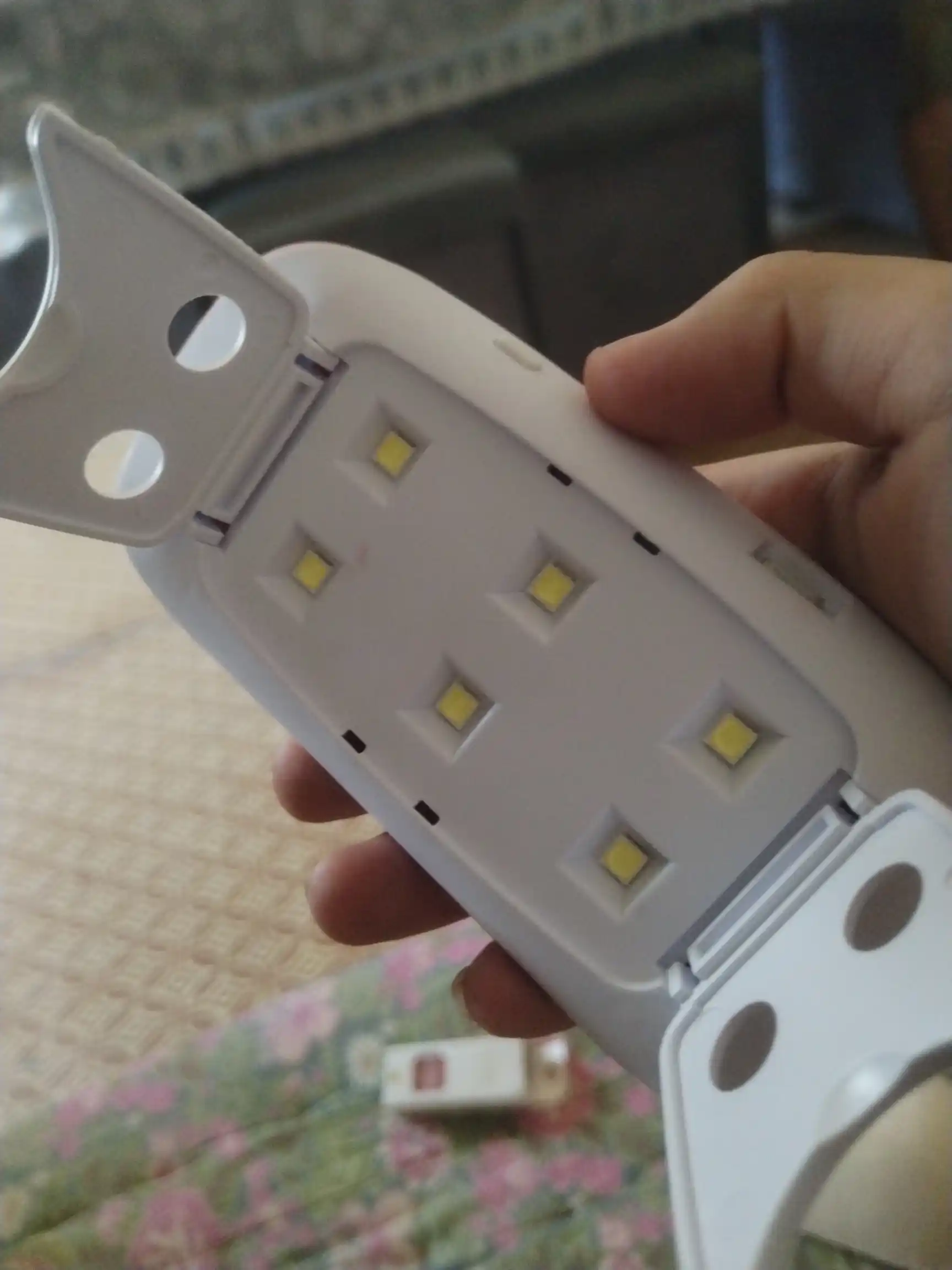 Мини LED лампа для ногтей с Type-C USB, портативная сушилка для маникюра и педикюра 