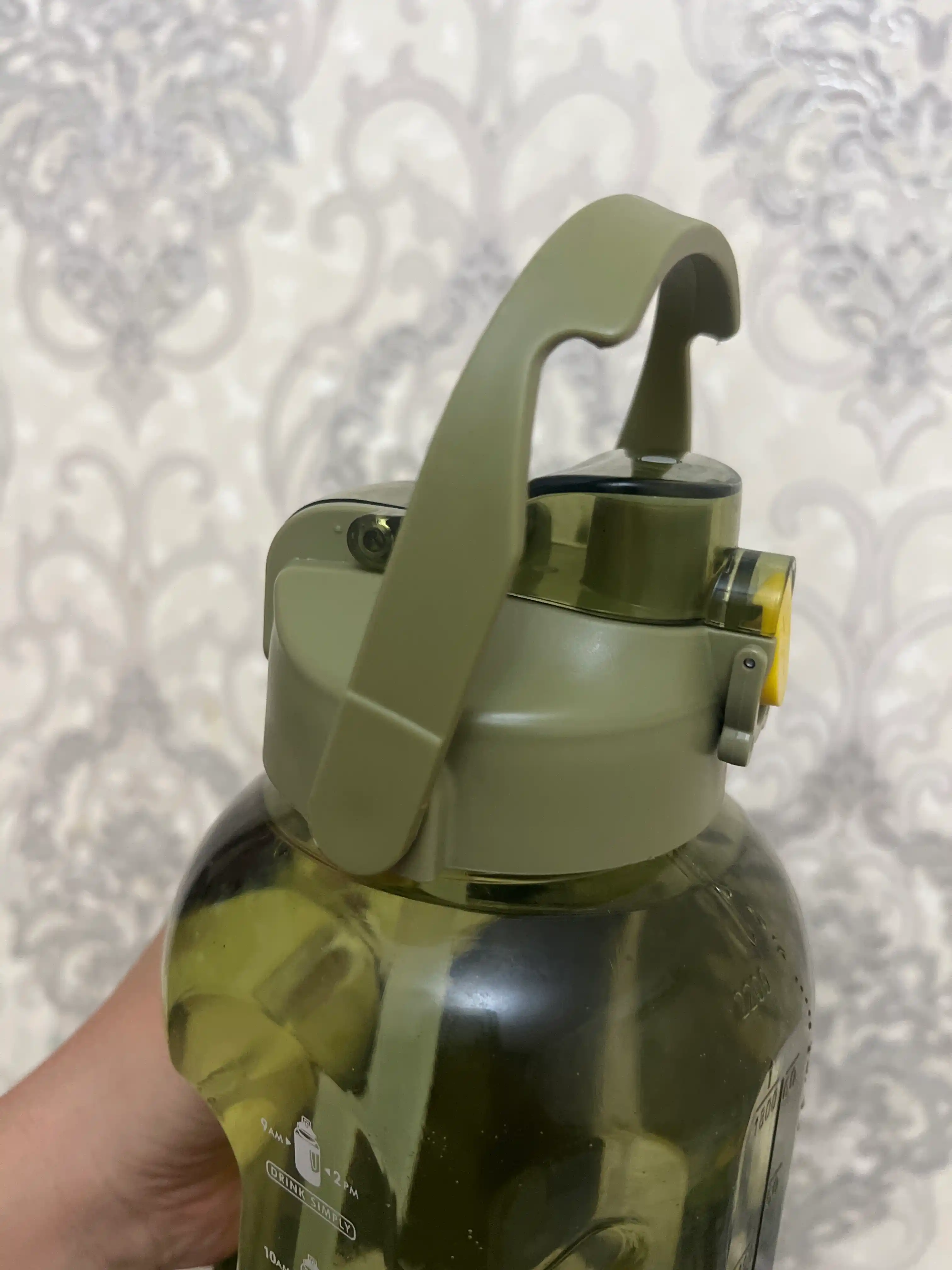 Suv va ichimliklar uchun trubkali katta butilka, 3000 ml, BIG Cup