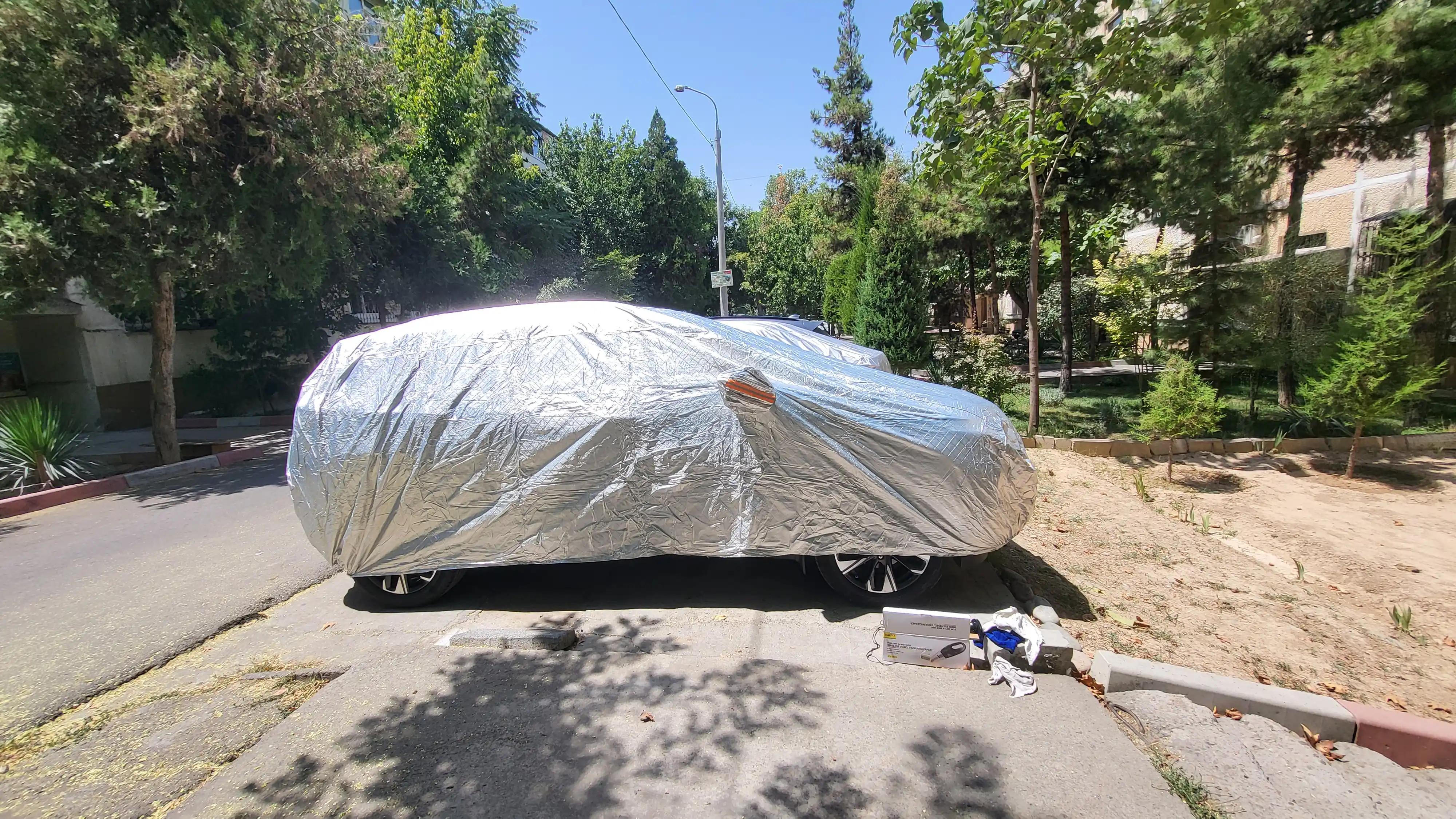 Автотент для автомобиля – защитный чехол от солнца и осадков