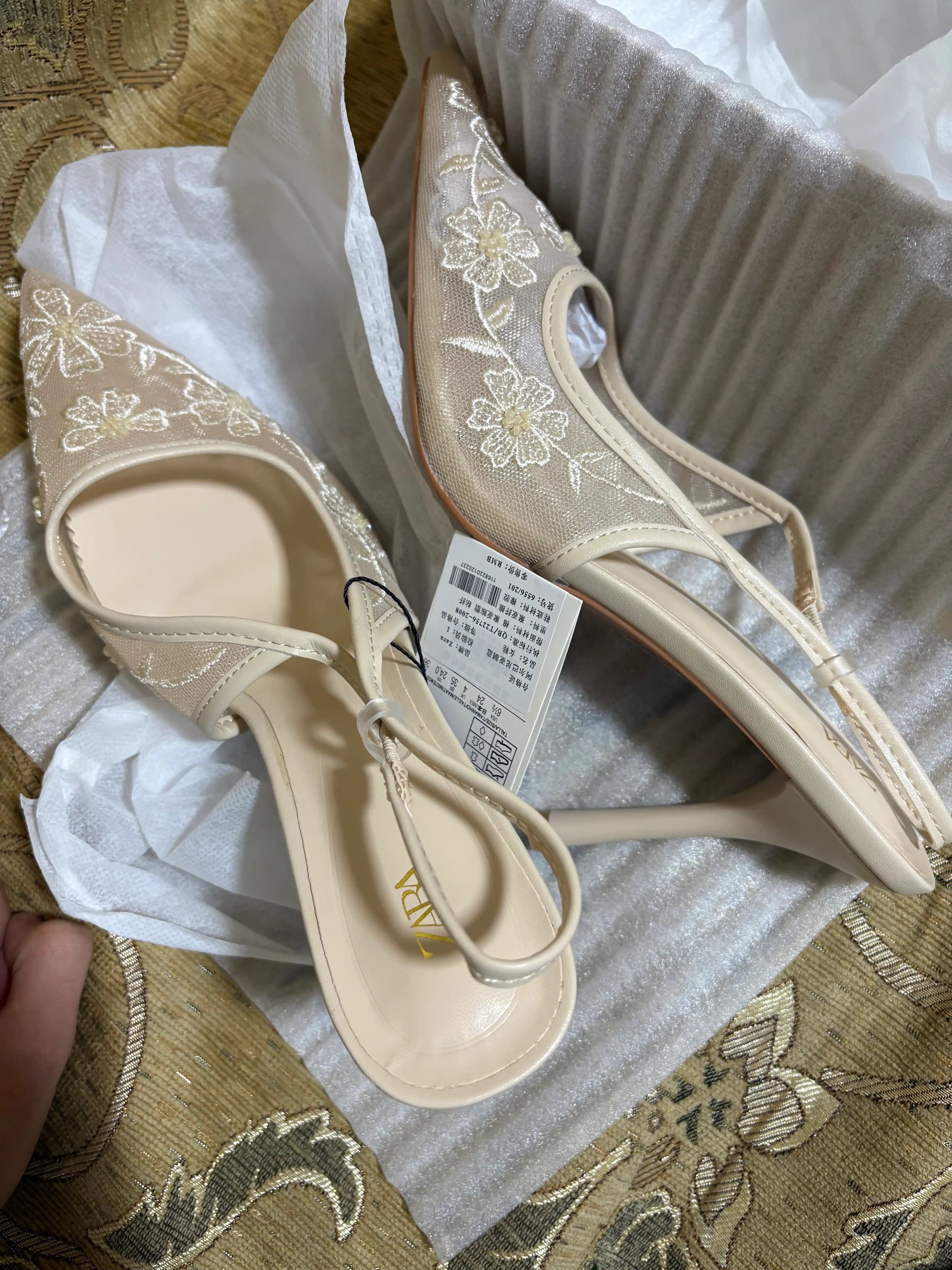 Туфли Zara на высоком каблуке — обувь на каблуке, для свадеб и торжественных мероприятий