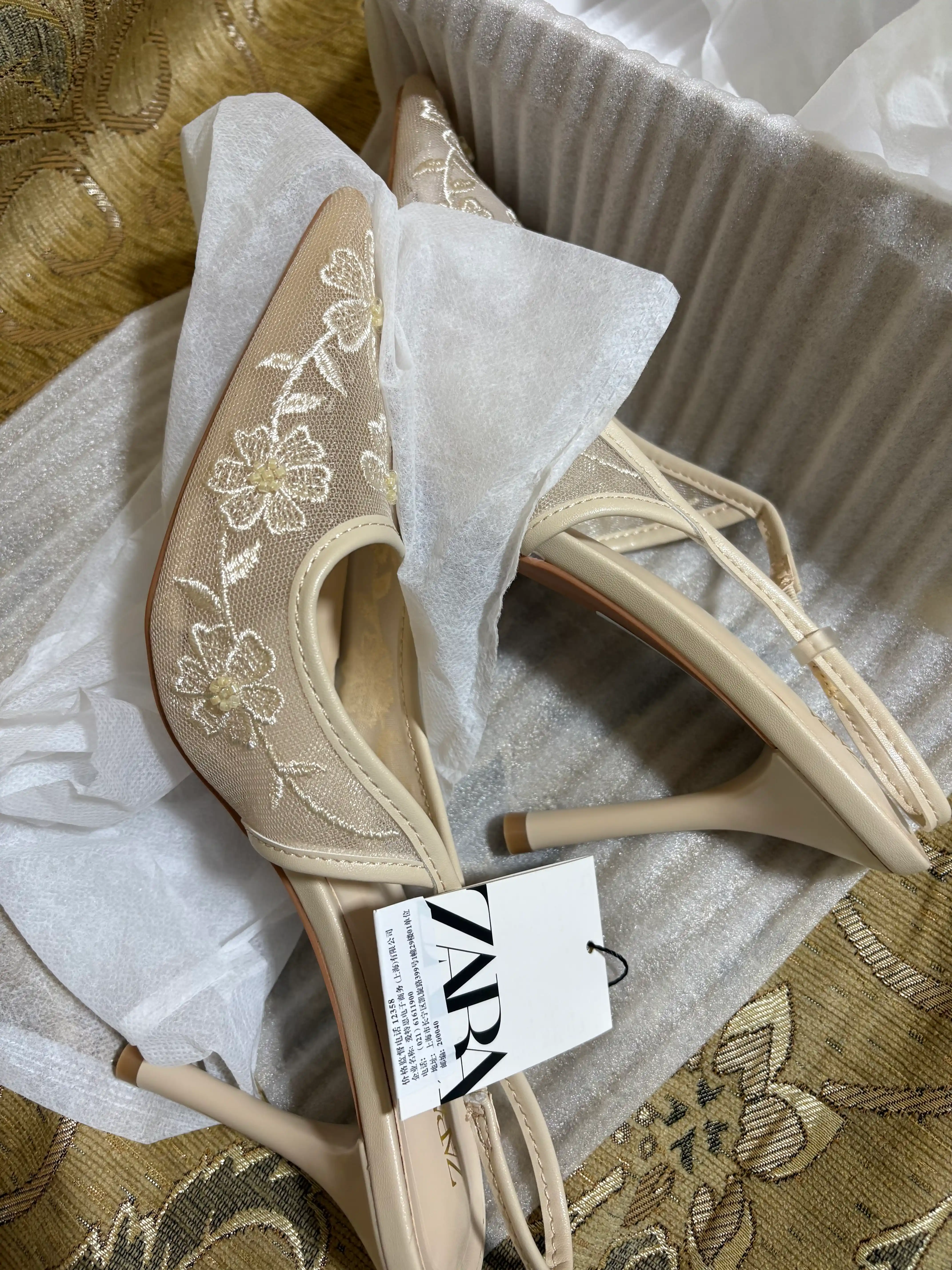 Туфли Zara на высоком каблуке — обувь на каблуке, для свадеб и торжественных мероприятий