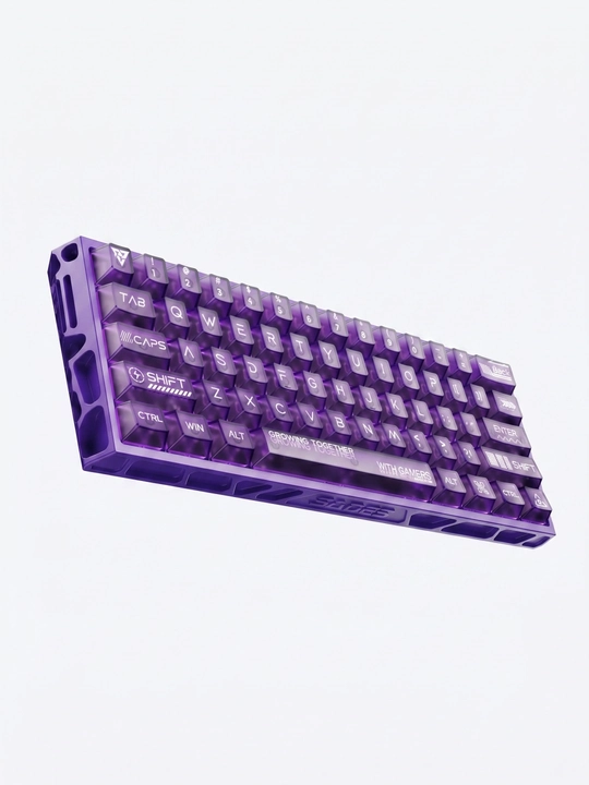 SADES Void Fission 60 o‘yin klaviaturasi, RGB, Hot Swap, alyuminiy