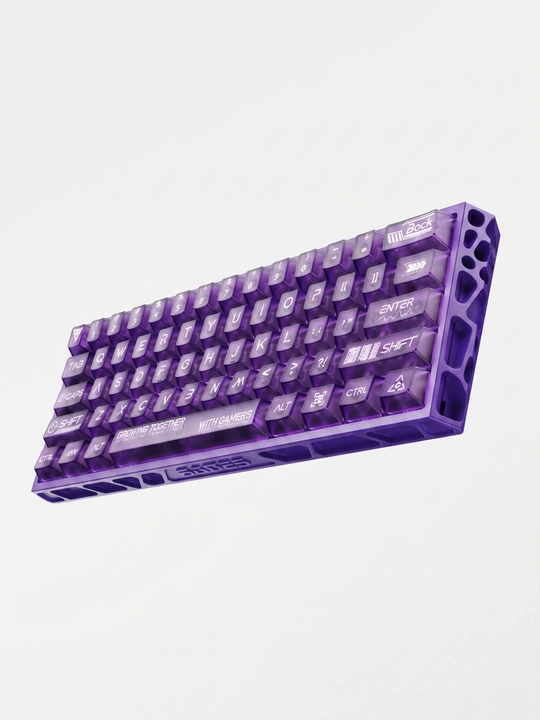 SADES Void Fission 60 o‘yin klaviaturasi, RGB, Hot Swap, alyuminiy