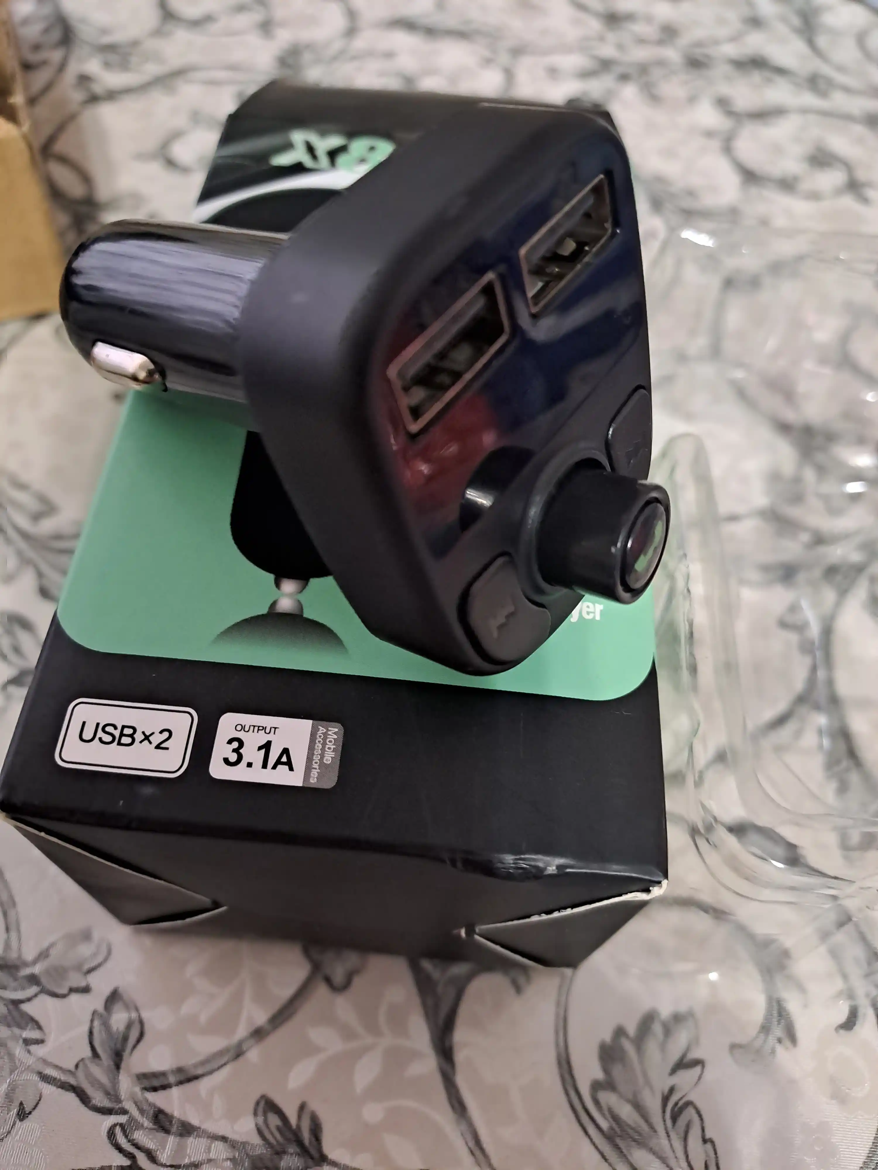 Аудиоприемник, FM-передатчик, Bluetooth, Car Mp3 player, зарядное устройство, m42