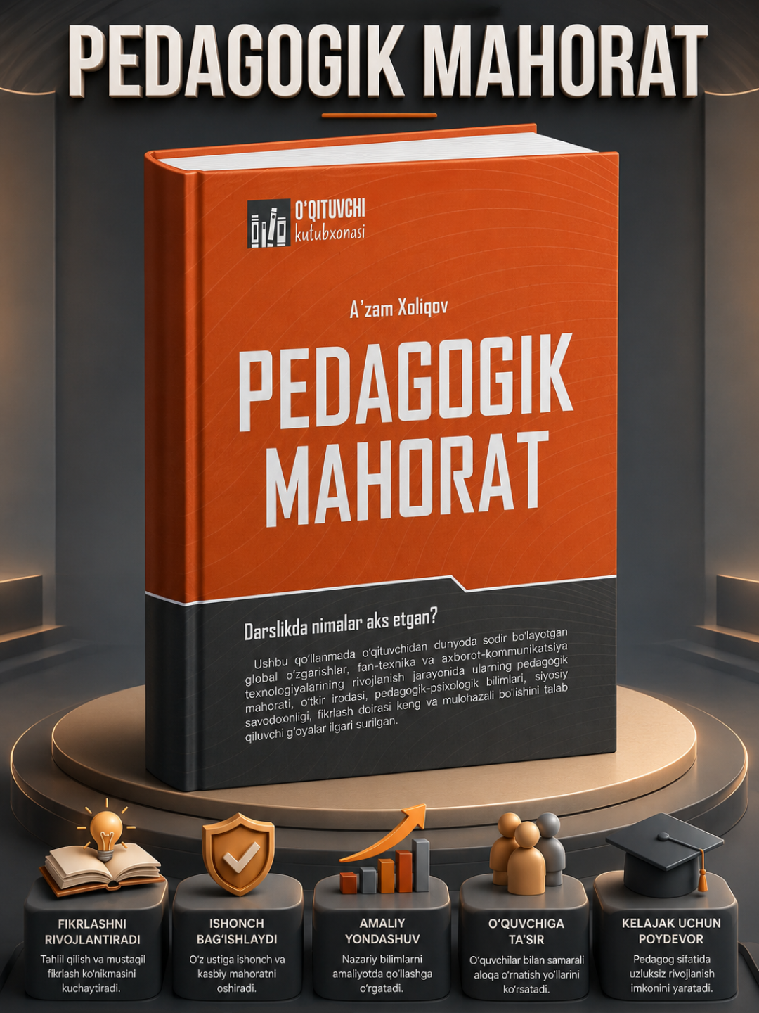 Аъзам Холиков. Педагогический навык - 