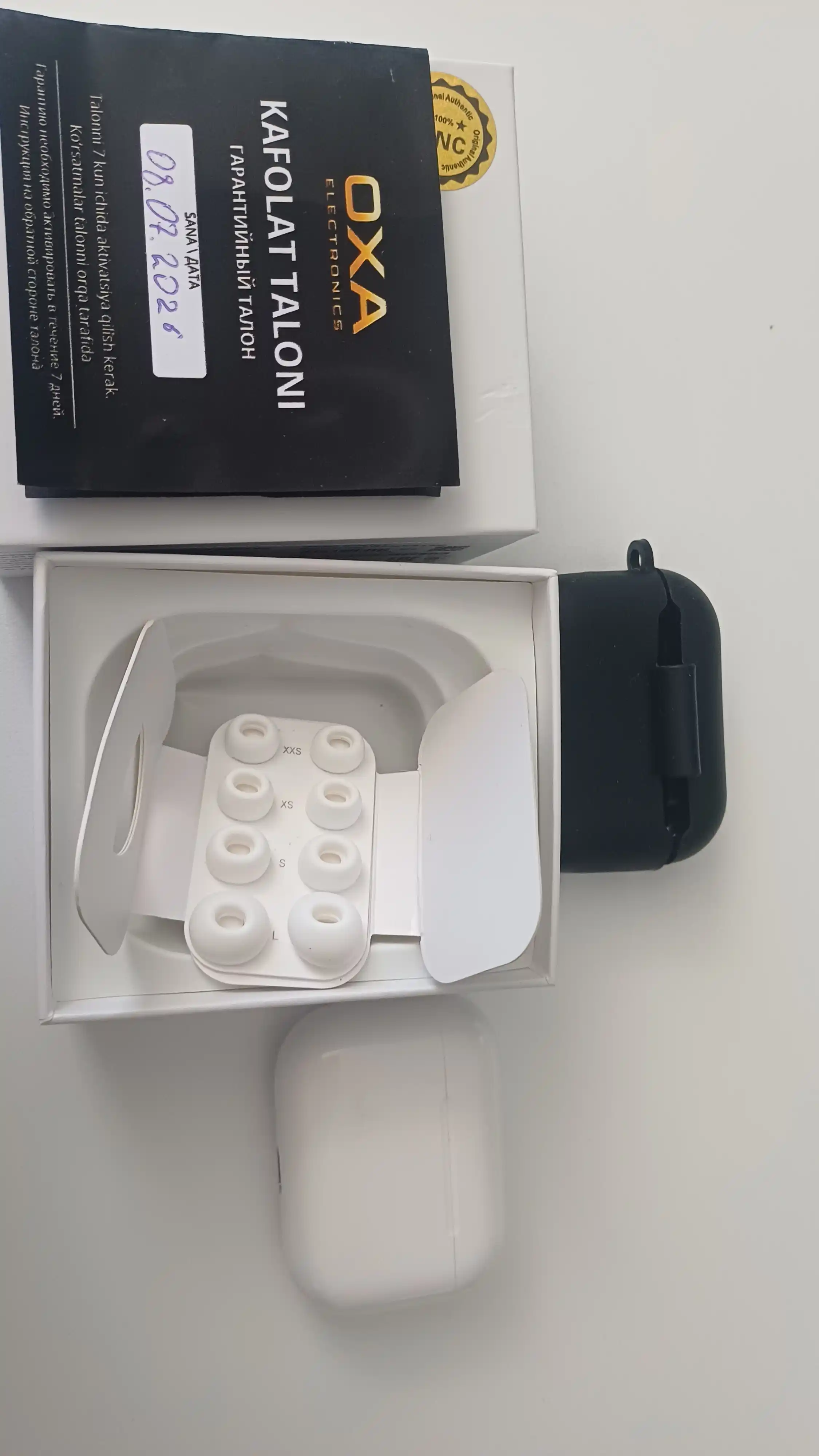 Pods Pro 3 simsiz quloqchinlari, Android va iPhone uchun Bluetooth sensorli quloqchinlar