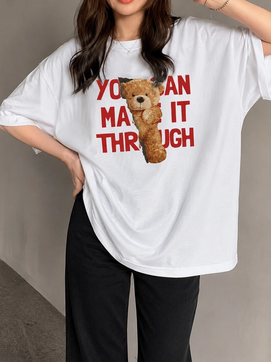 Женская oversize футболка - 