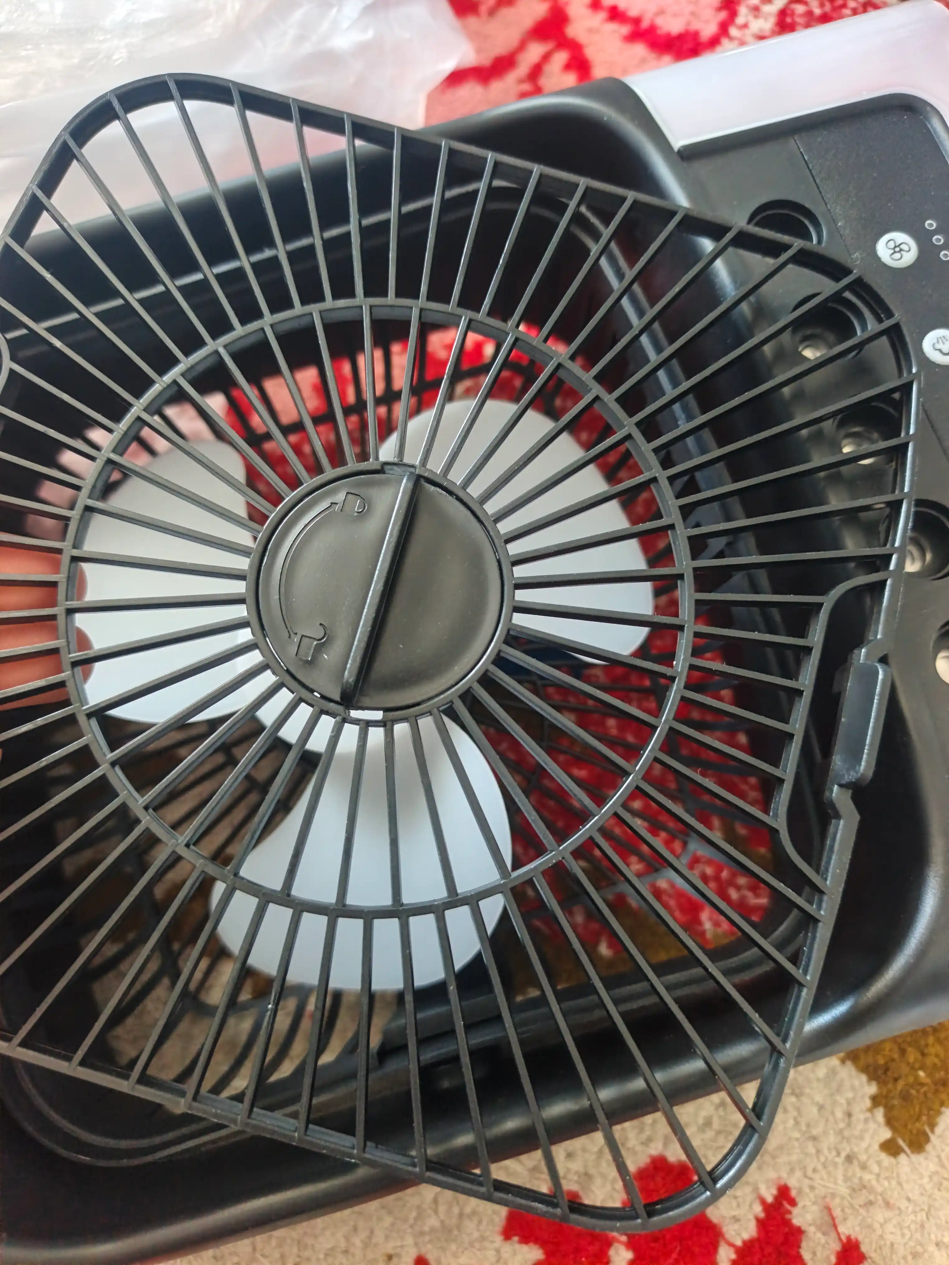 Portativ mini ventilyator-konditsioner, namlagich,havo tozalagich va sovutgich, 3 ta 1 da