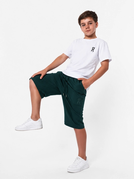 O‘g‘il bolalar uchun yozgi to‘plam - futbolka va shortiklar, 9-14 yoshli o‘g‘il bolalar - 
