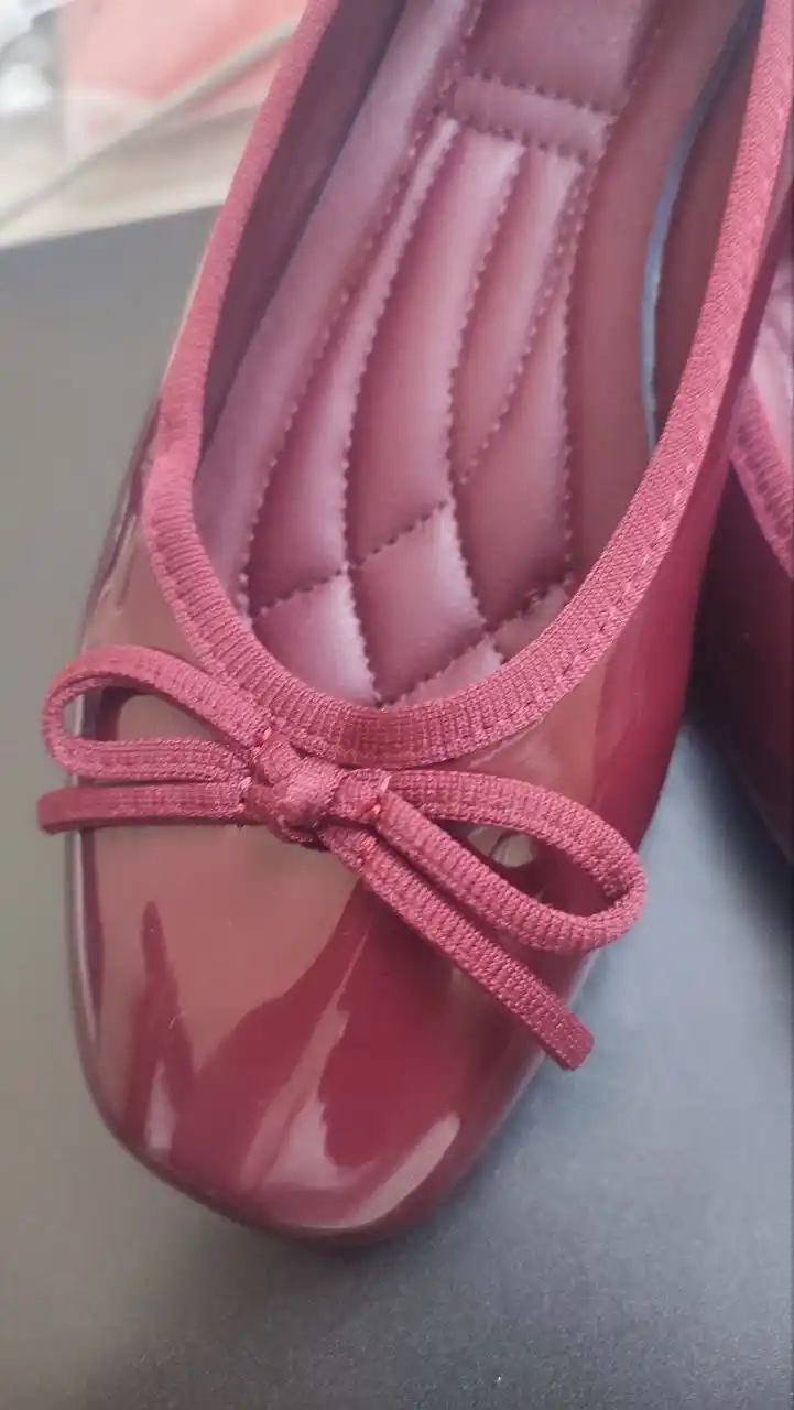 Женские балетки из мягкой и легкой кожи EVA с бантом, Zara Модель 3 разных цветов