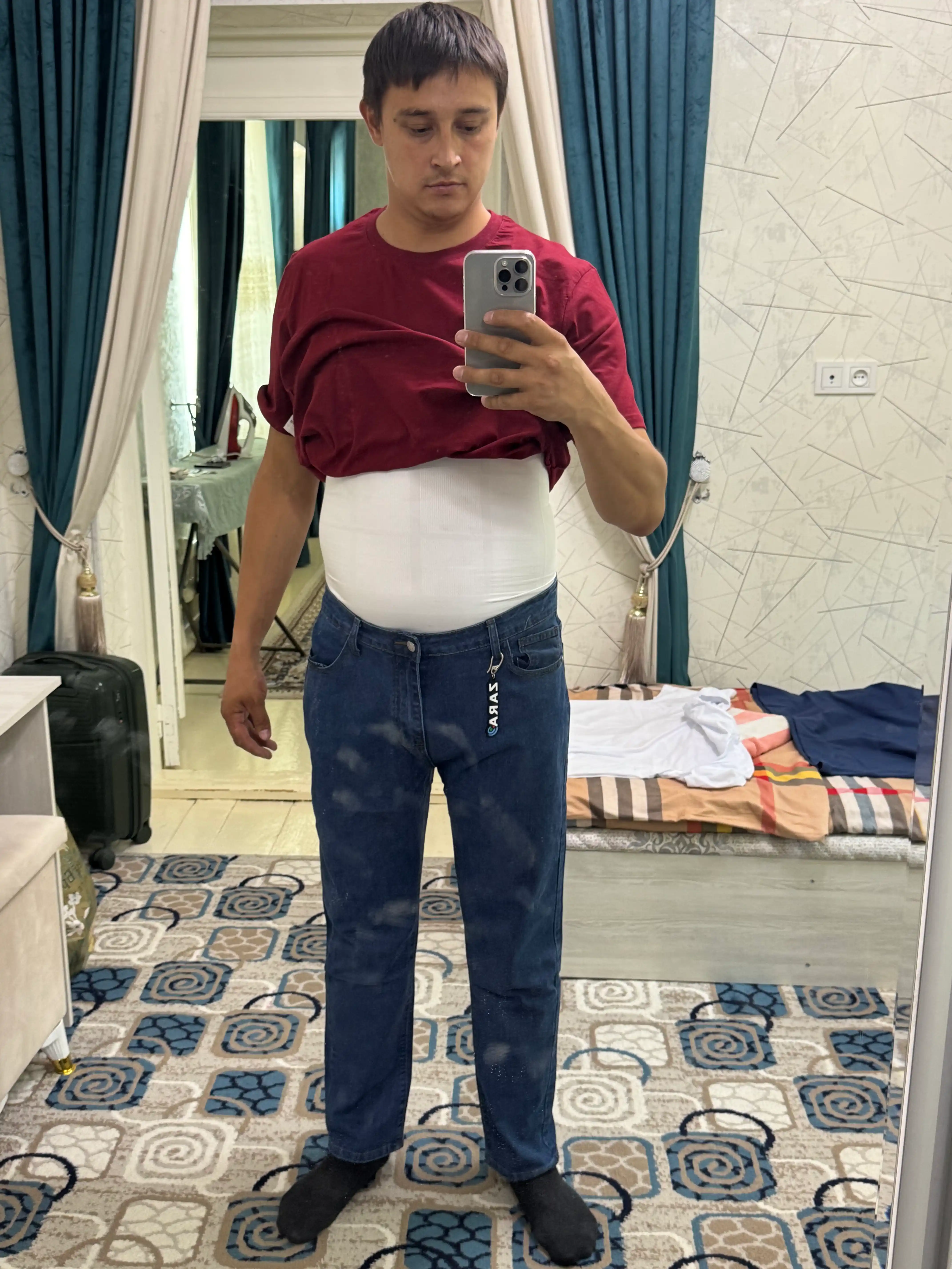 Erkaklar jinsi shimlari, boyfriend banan, erkin bichimli