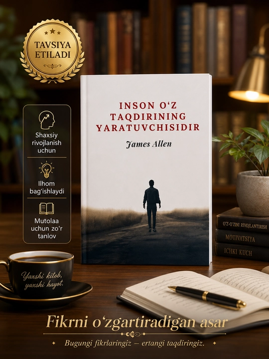 Инсон оз такдирининг яратувчисидир - 