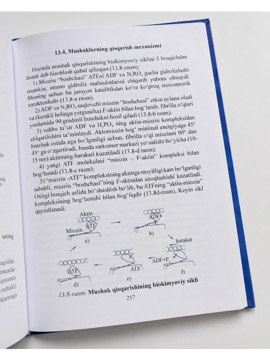 Tibbiyot kitobi, Biokimyo, A. Sobirova, oliy oʻquv yurtlari uchun darslik, biologik kimyo