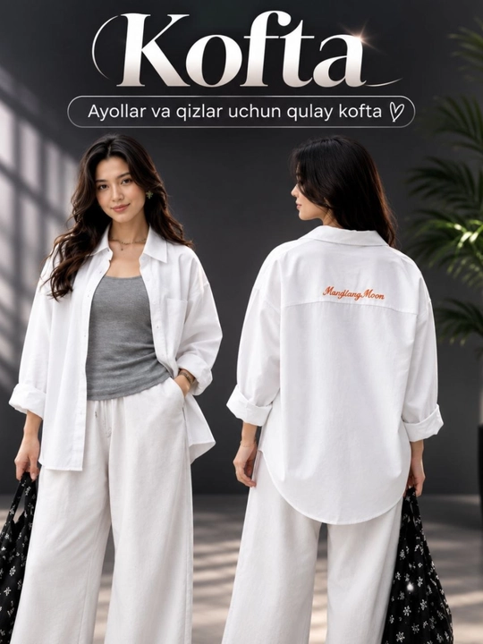 Ayollar va qizlar uchun bluzka va kofta (4 fasl uchun) - 