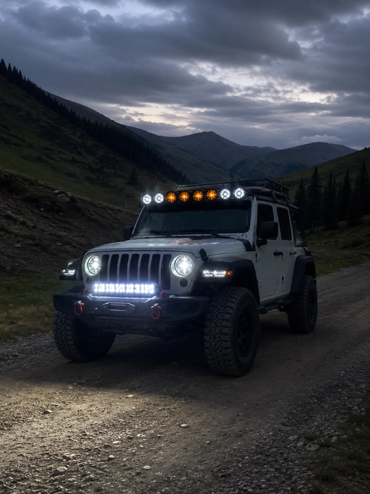 Фары для электроскутеров и скутеров, LED фары (12V-80V), водонепроницаемые