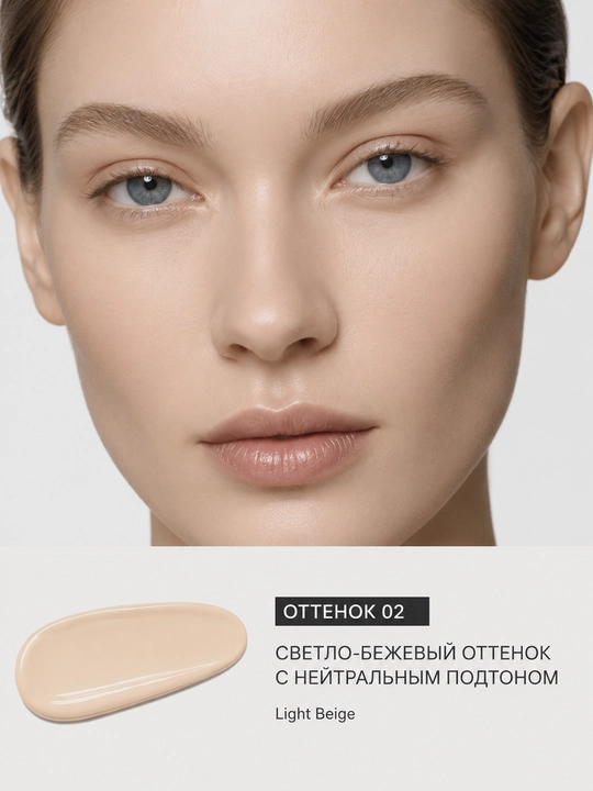 CC крем ANISABELLE SPF 50+, тональный, для лица, сияющий финиш, 60 мл
