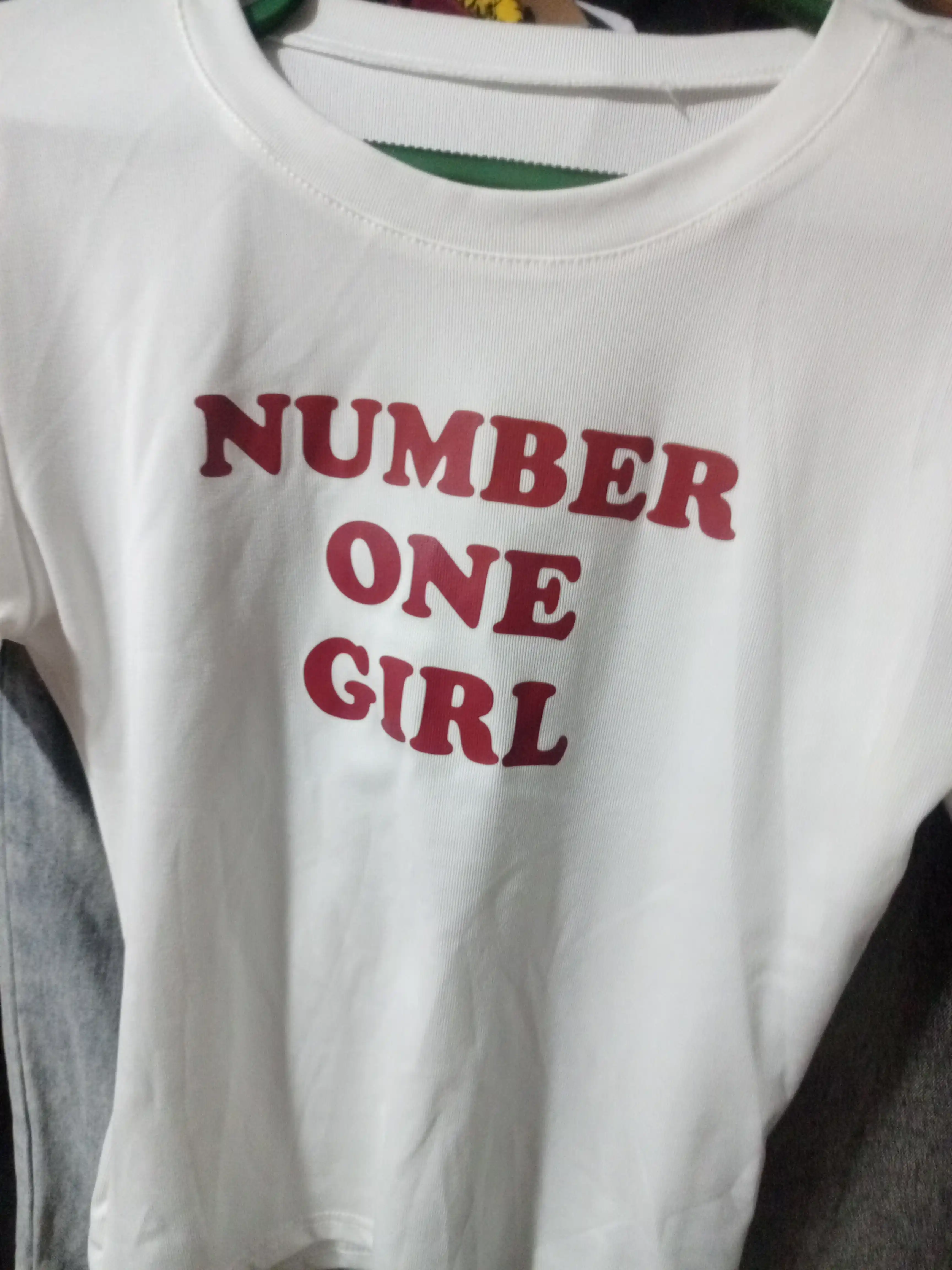 Женский топ NUMBER ONE GIRL в стиле Y2K