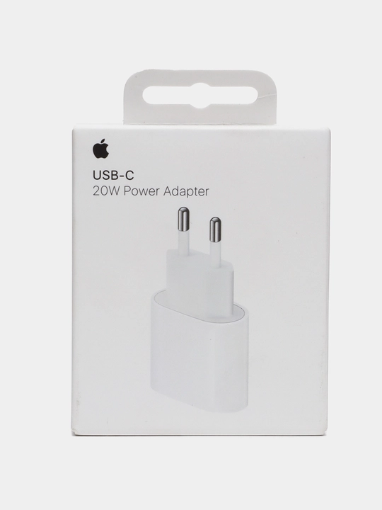 IPhone uchun Apple USB-C 20W tarmoqli zaryadlash qurilmasi, oq rang