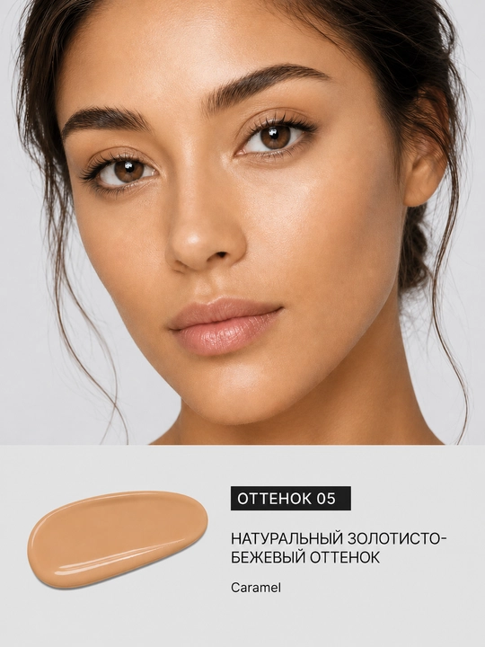CC крем ANISABELLE SPF 50+, тональный, для лица, сияющий финиш, 60 мл