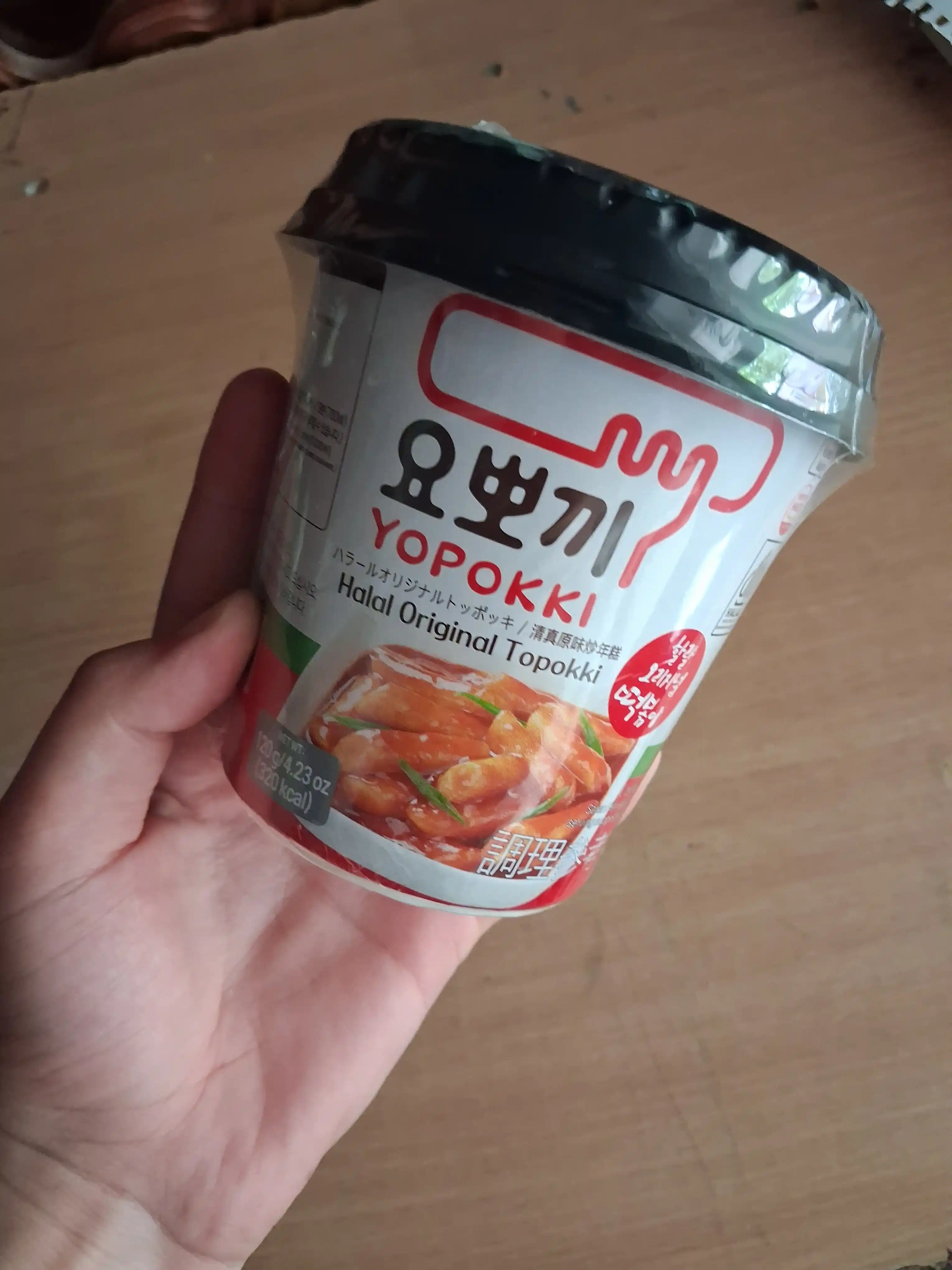 Guruch tayoqchalari Klassik sousdagi Yopokki Halal, 120 g *