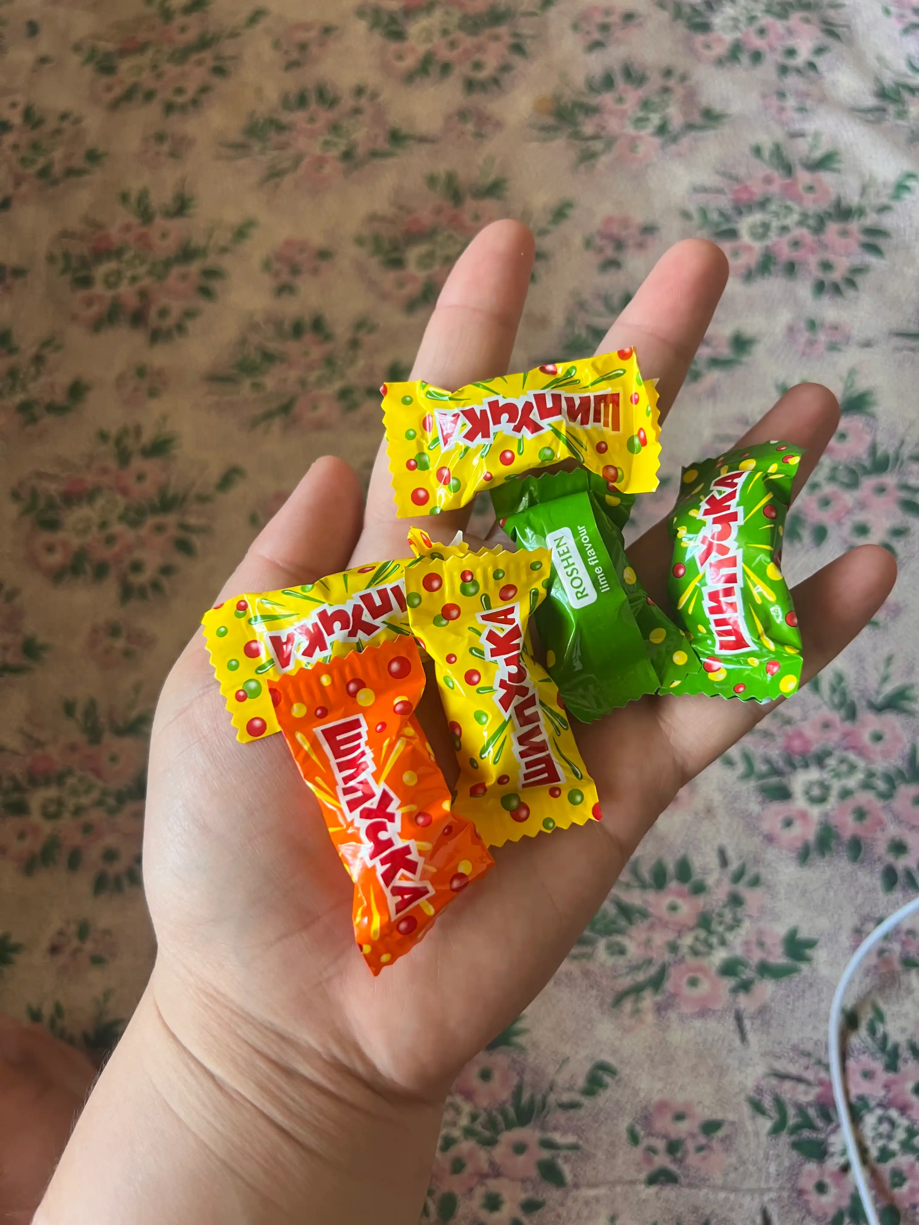 Карамель Roshen Шипучка с порошковой начинкой, 1 кг