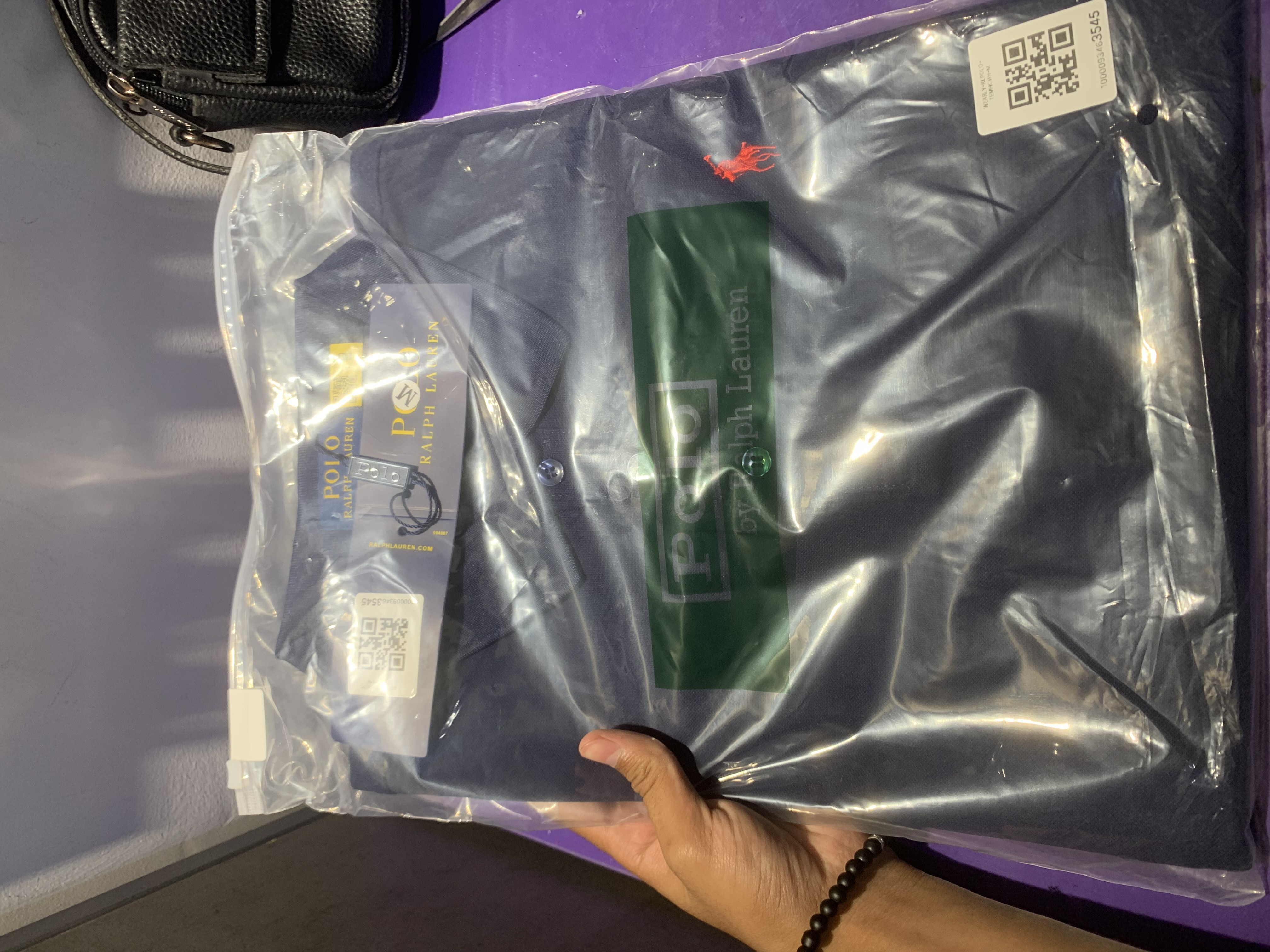 Polo Ralph Lauren klassik erkaklar polo futbolkasi (100% premium paxta)