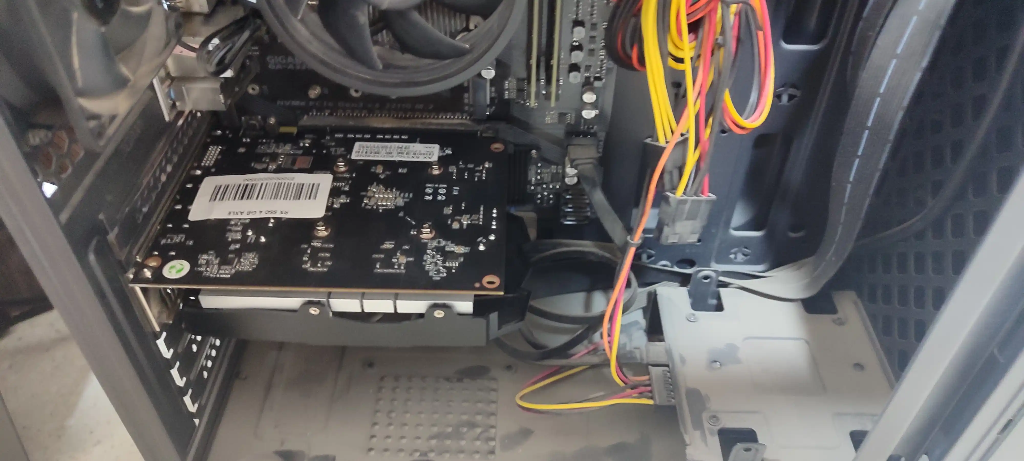 Игровая видеокарта AXLE RX 580, 8 ГБ, 2048SP, 256Bit, GDDR5, для ПК, HDMI, DP