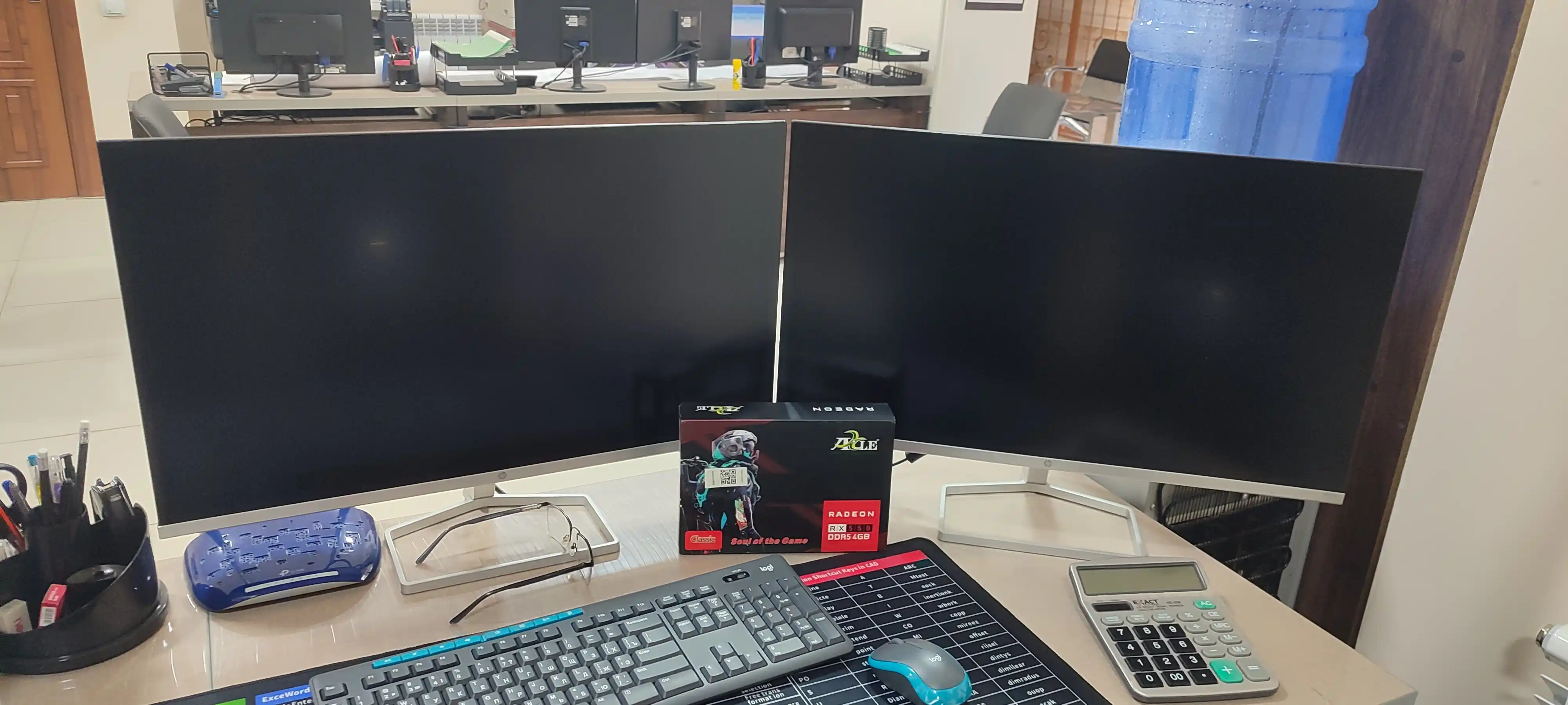 Игровая видеокарта AXLE RX 580, 8 ГБ, 2048SP, 256Bit, GDDR5, для ПК, HDMI, DP